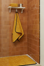 Serviette de bain | Moutarde Liseré Noir