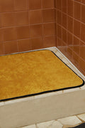 Tapis de bain | Moutarde Liseré Noir