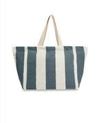 Beach Bag | Grey / Cream