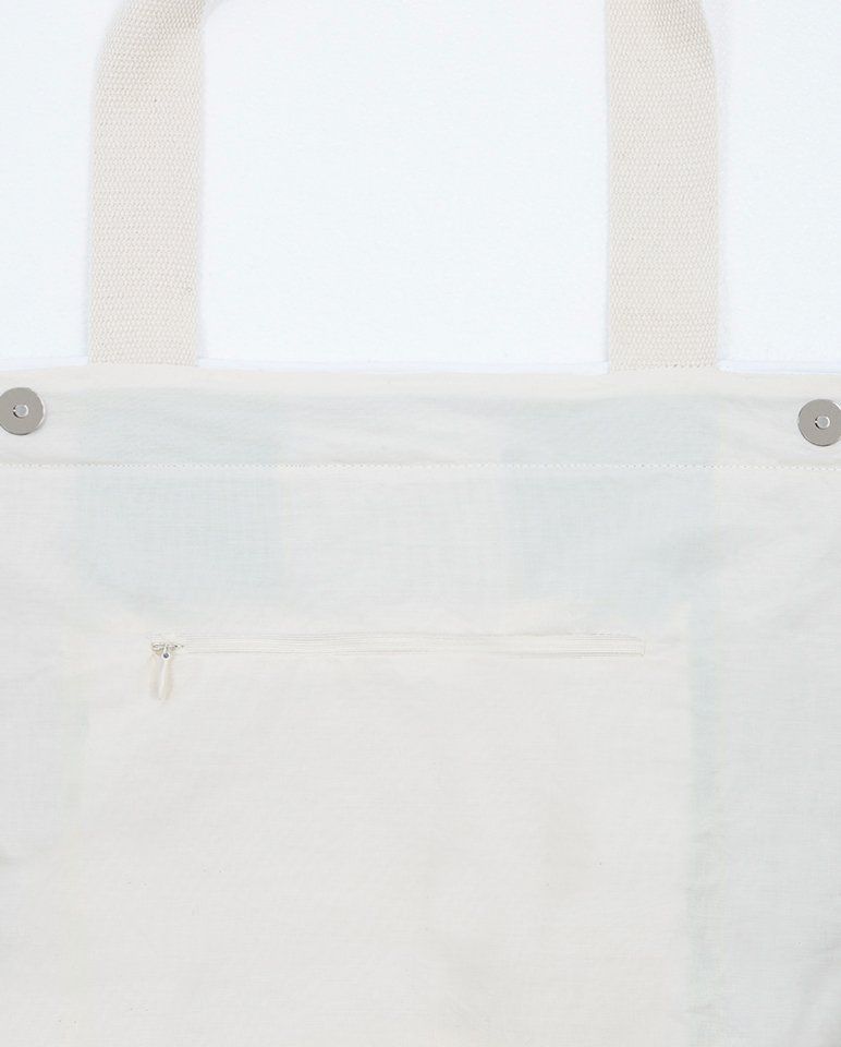 Beach Bag | Grey / Cream