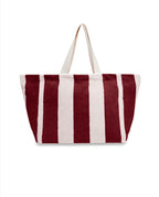 Beach tote | Garnet / Cream