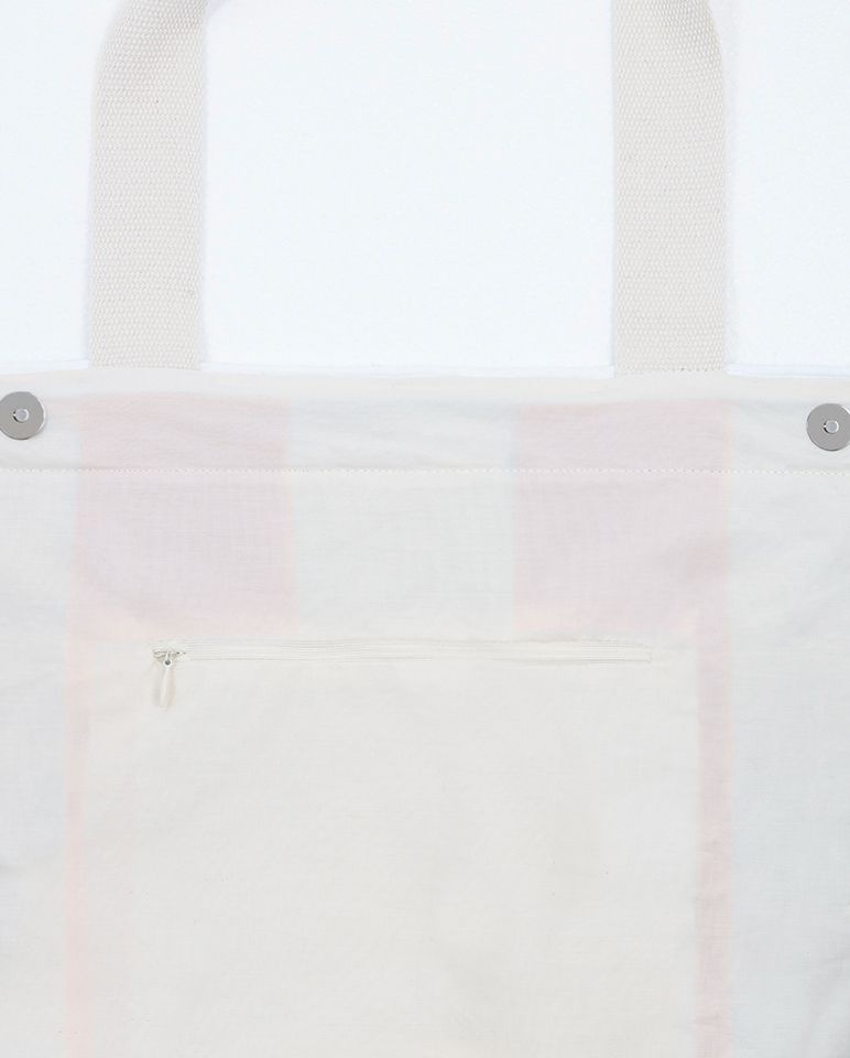 Beach tote | Garnet / Cream