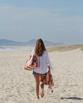 Cabas de plage | Rouille / Crème