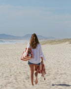 Cabas de plage | Rouille / Crème