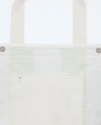Beach Tote | Olive Green / Cream