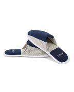 Terry Slippers | Ocean Blue / Cream