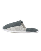 Chaussons en éponge | Gris / Crème