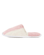 Chaussons en éponge | Rose Nymphe / Crème