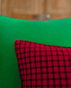 Coussin Carreaux | Rouge