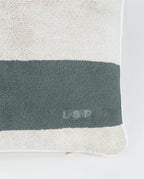 Coussin de plage | Gris / Crème