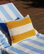 Beach cushion | Gold Yellow / Cream