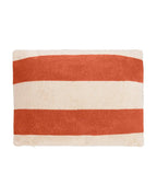 Beach cushion | Rust / Cream