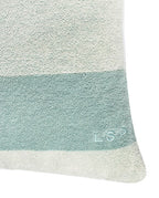 Beach Cushion | Teal / Cream