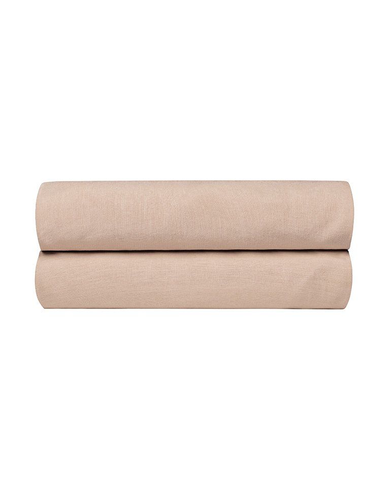 Drap housse en lin | Moka