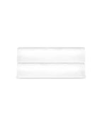 Drap housse en satin | Blanc - Bonnet 40 cm