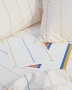 Fitted sheet | Spring stripe