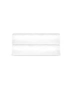Drap housse en satin | Blanc