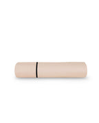 Drap plat Percale de coton Finition bourdon | Nude Liseré Noir