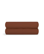 Drap housse Percale de coton | Chocolat