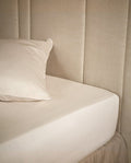 Drap housse Percale de coton | Ecru