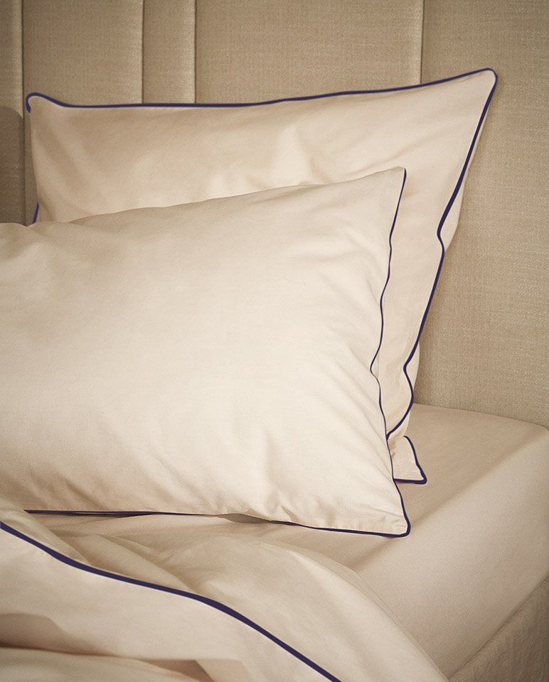 Drap housse Percale de coton | Ecru