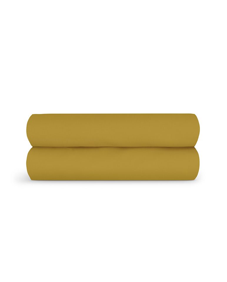 Drap housse Percale de coton | Vert Bronze