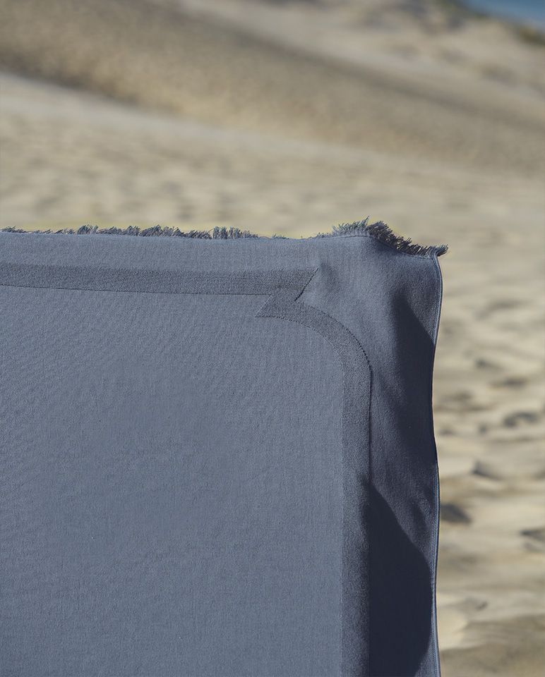 Fouta de plage 90x200 | Gris Ardoise
