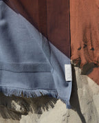 Fouta de plage 90x200 | Gris Ardoise