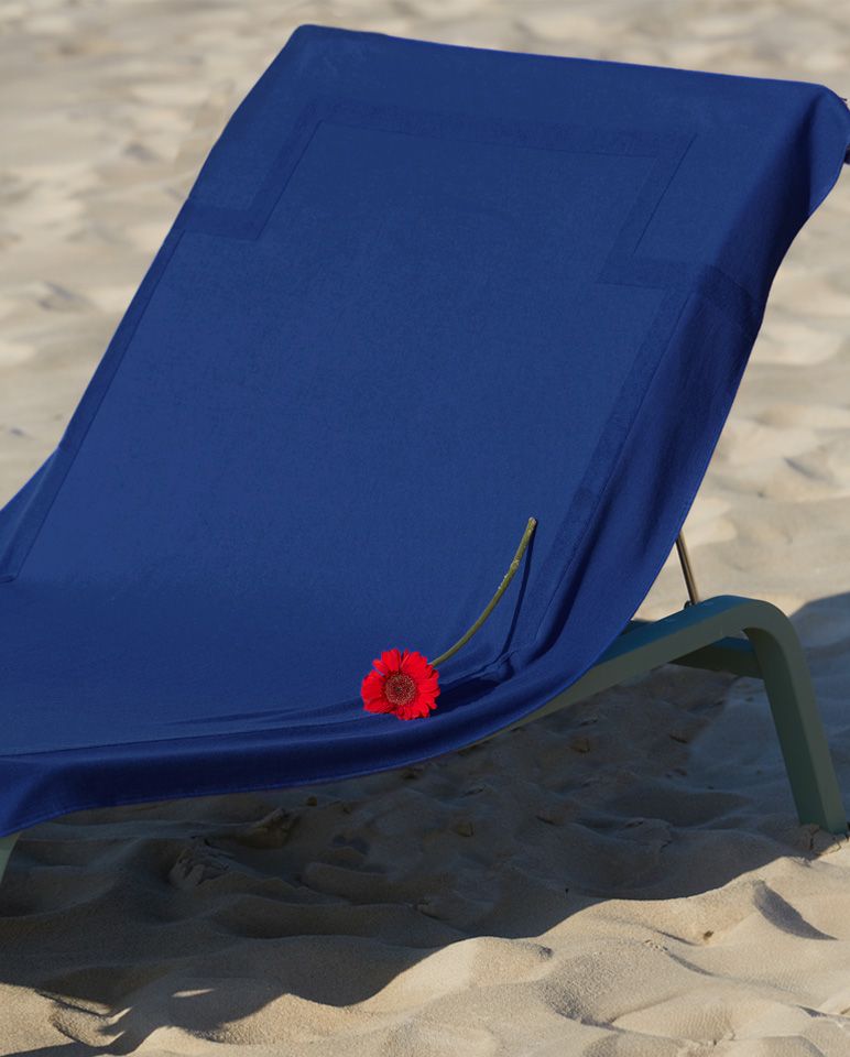 Beach fouta 90x200 | Outremer Blue