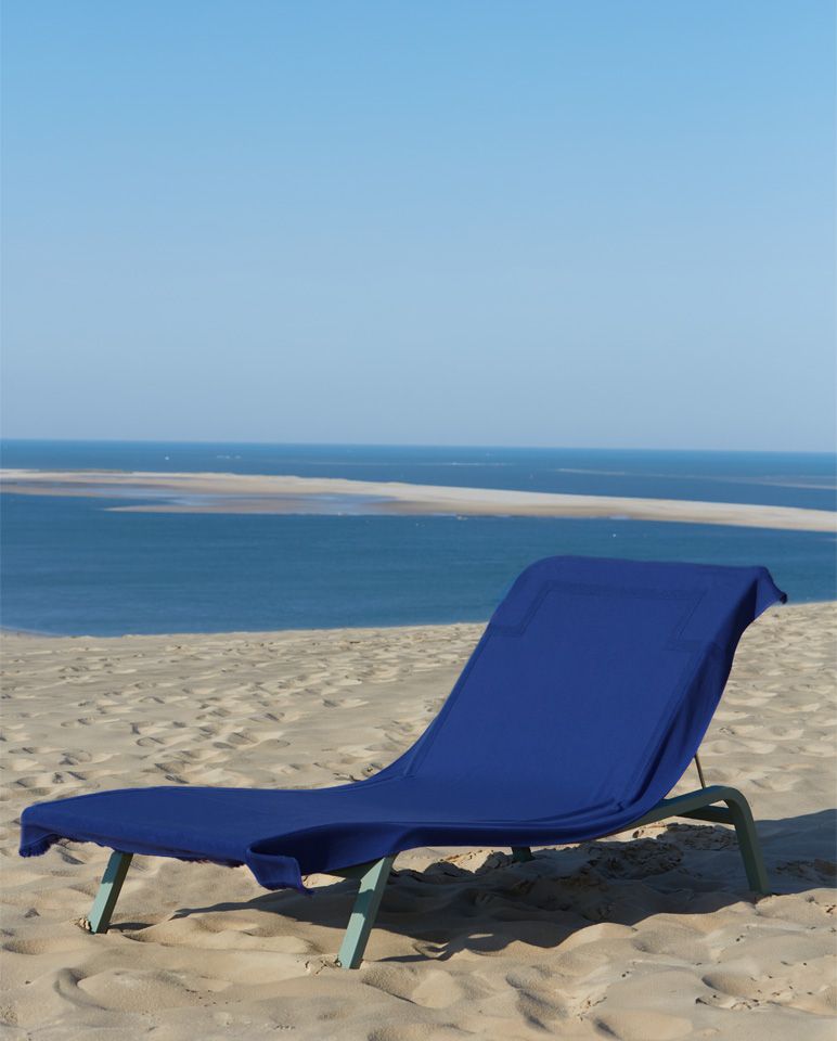 Beach fouta 90x200 | Outremer Blue