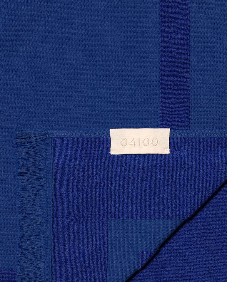 Fouta de plage 90x200 | Bleu Outremer