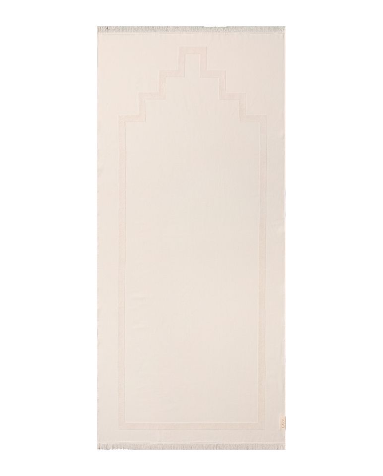 Fouta de plage 90x200 | Crème Perlée