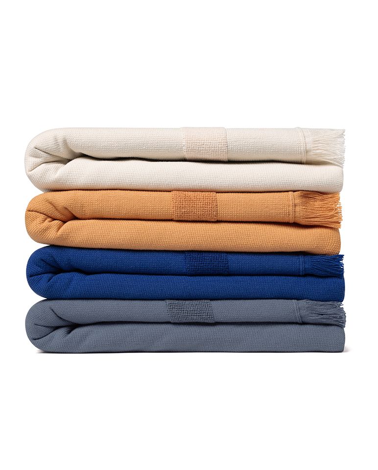 Fouta de plage 90x200 | Crème Perlée
