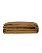 Housse de couette en lin | Bronze Bourdon Noir
