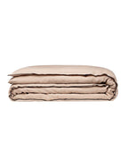 Housse de couette en lin | Moka Bourdon Noir