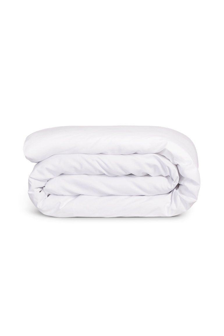 Housse de couette Percale de coton | Blanc