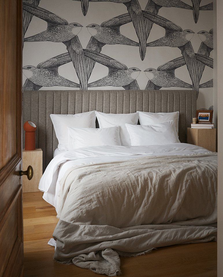 Housse de couette Percale de coton | Blanc Liseré Blanc