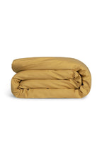 Percale Cotton Duvet Cover | Ochre