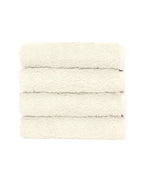 Lot de 4 carrés visage | Ivoire