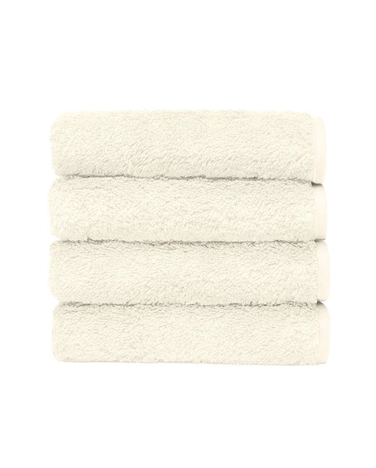 Lot de 4 carrés visage | Ivoire