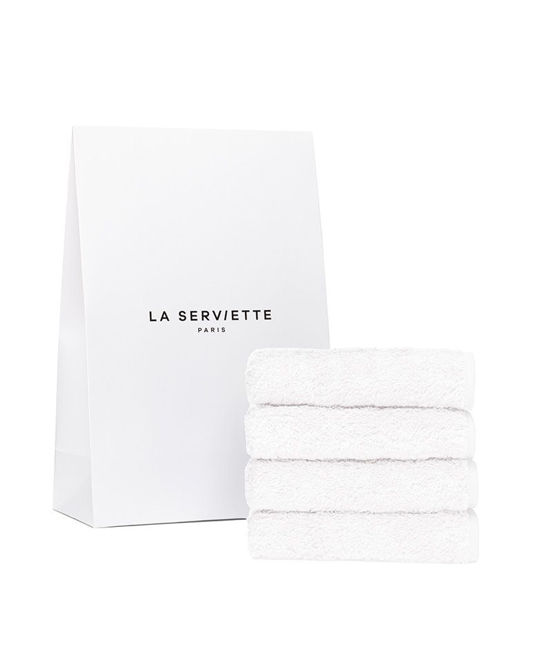 Set of 4 facial squares | White