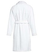 Peignoir de bain Finition Liseré | Blanc Liseré Rose Nymphe