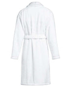 Peignoir de bain Finition Liseré | Blanc Liseré Blanc
