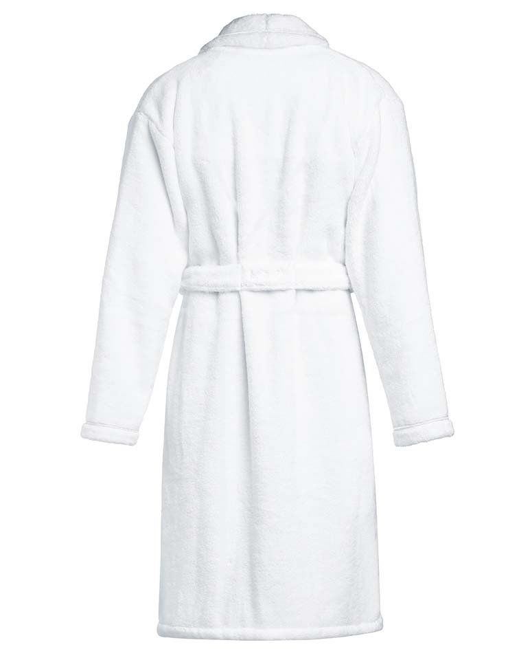 Peignoir de bain Finition Liseré | Blanc Liseré Blanc