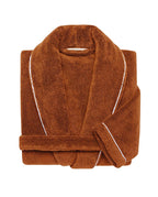 Peignoir de bain Finition Liseré | Caramel Liseré Blanc