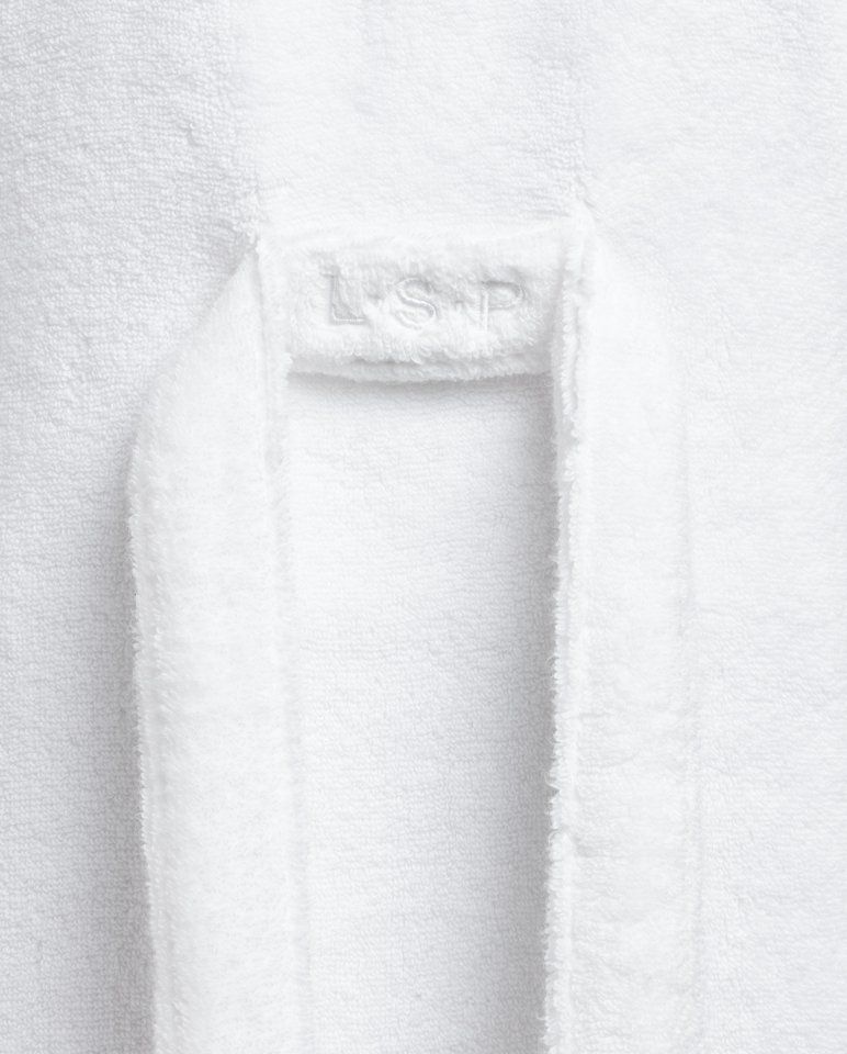 Peignoir de bain Finition Liseré | Blanc Liseré Blanc