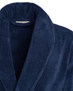 Peignoir de bain Finition Liseré | Bleu Nuit Liseré Bleu
