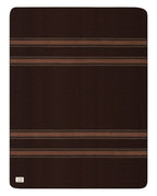 Plaid Rayures | Chocolat