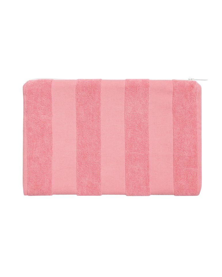 Striped Beach Pouch | Rose Venus