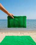 Striped Beach Pouch | Pomela Green